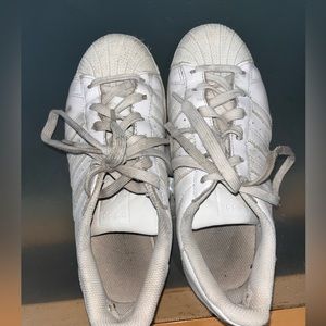 Adidas Super Star Sneakers. Used but good condition.